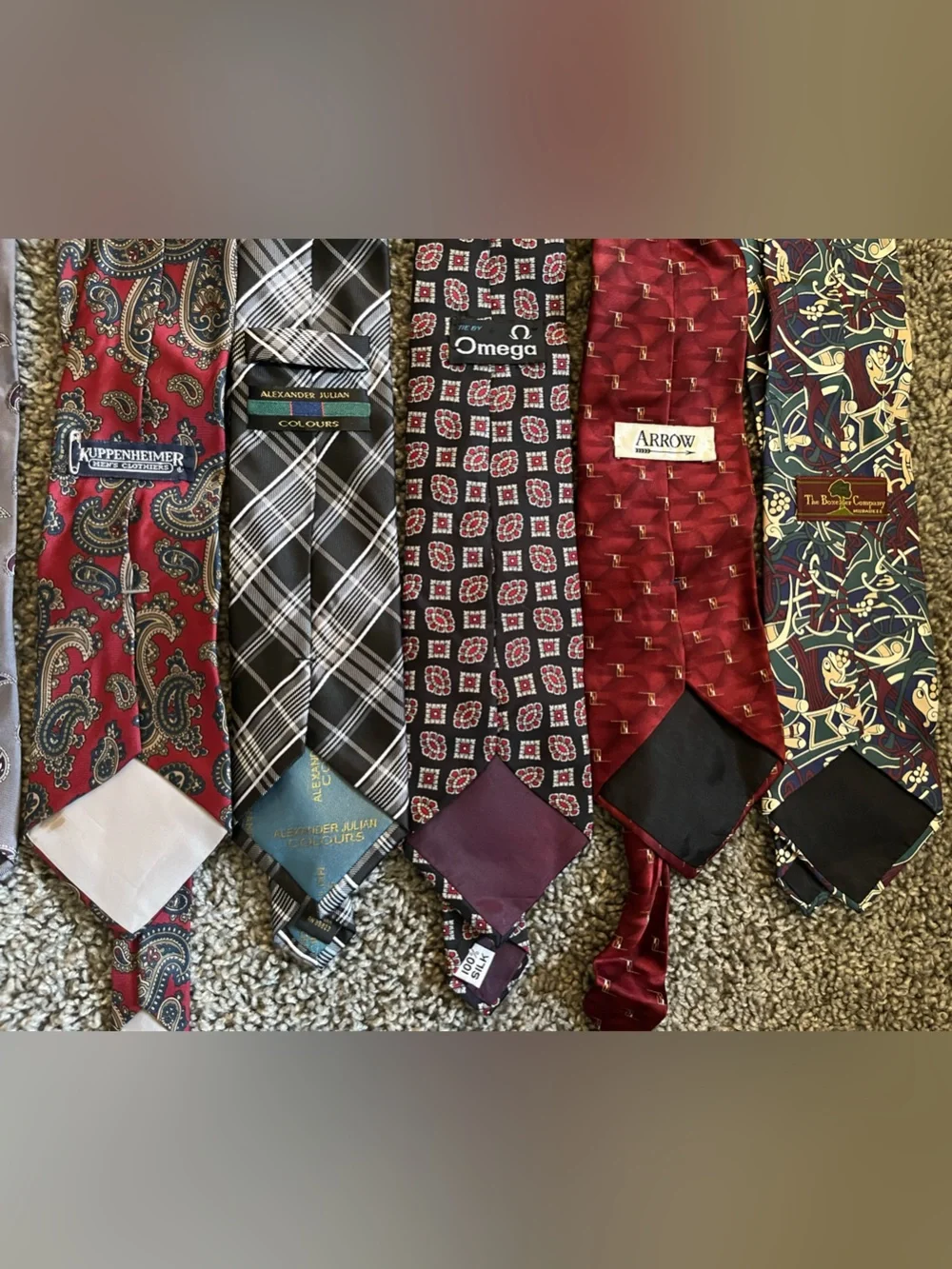34 Tie Lot Multiple Brands/Vintage